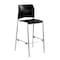 National Public Seating Cafe Bar Stool, Vinyl Seat, Black 8710B-11-10 - alternate 1